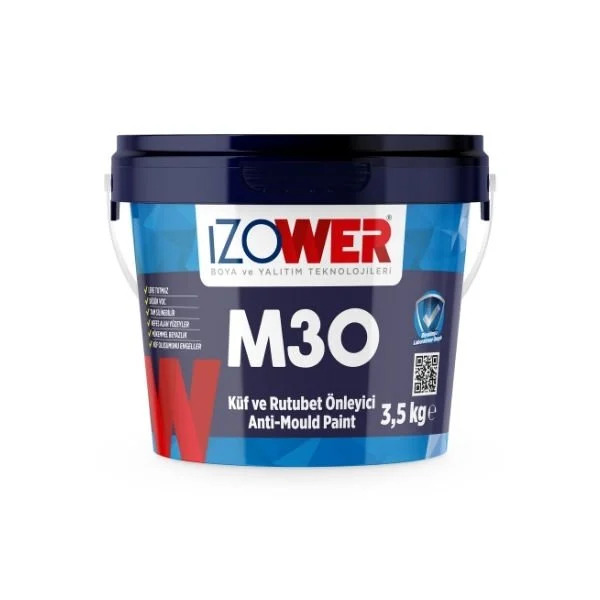 izower M 30 Küf ve Rutubet Önleyici Anti-Mould Paint